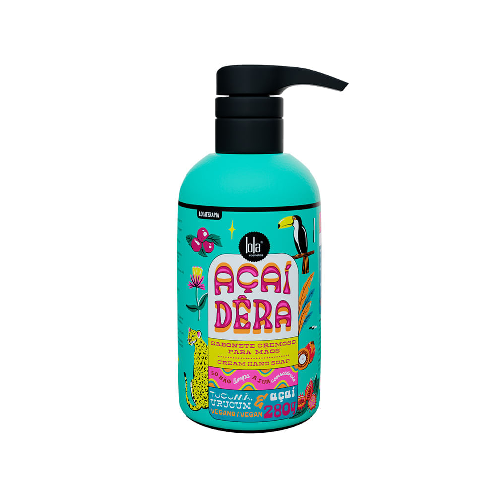 Encontraproduto.com.br - Sabonete Líquido para Mãos Açaídêra Lola Pump 280g