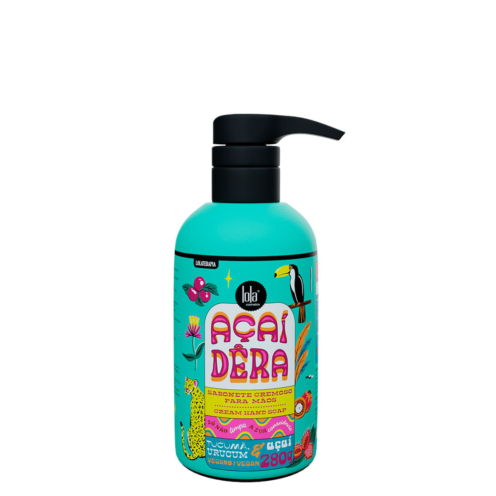 Encontraproduto.com.br - Sabonete Líquido para Mãos Açaídêra Lola Pump 280g