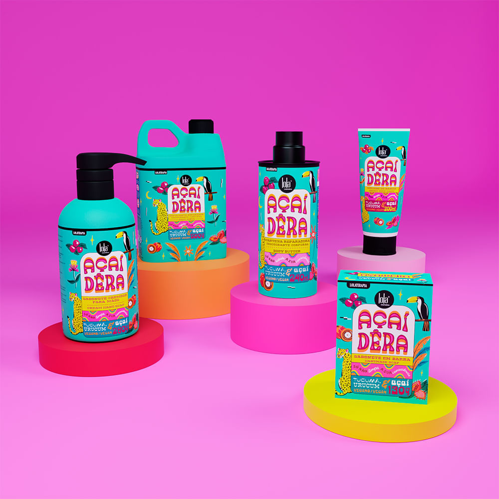 Encontraproduto.com.br - Sabonete Líquido para Mãos Açaídêra Lola Pump 280g