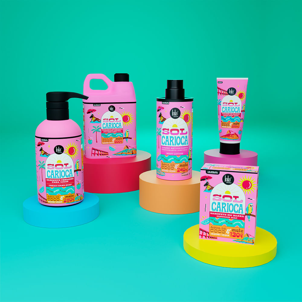 Encontraproduto.com.br - Sabonete Líquido Esfoliante Lola Sol Carioca 500g