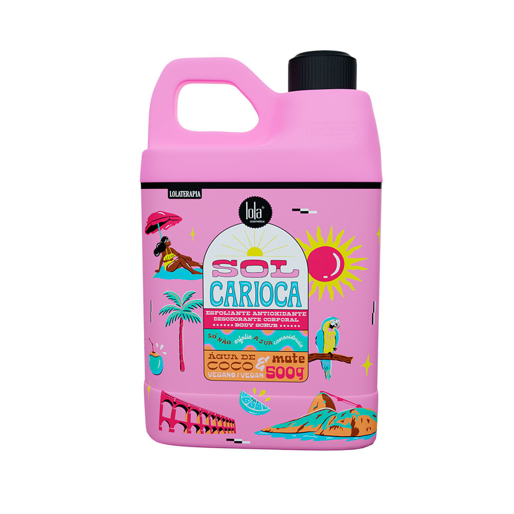 Encontraproduto.com.br - Sabonete Líquido Esfoliante Lola Sol Carioca 500g