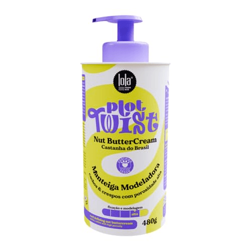 Encontraproduto.com.br - Manteiga Modeladora 480g Plot Twist Nut Butter Cream - Lola