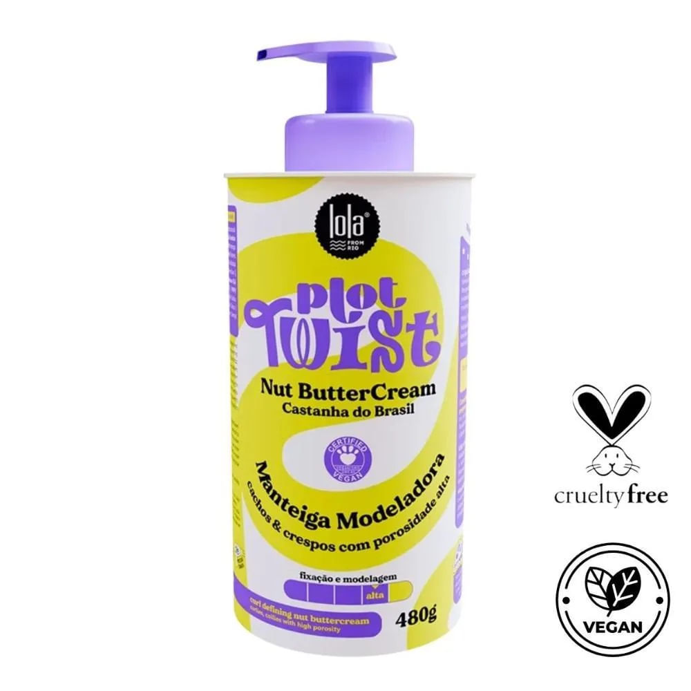 Encontraproduto.com.br - Manteiga Modeladora 480g Plot Twist Nut Butter Cream - Lola