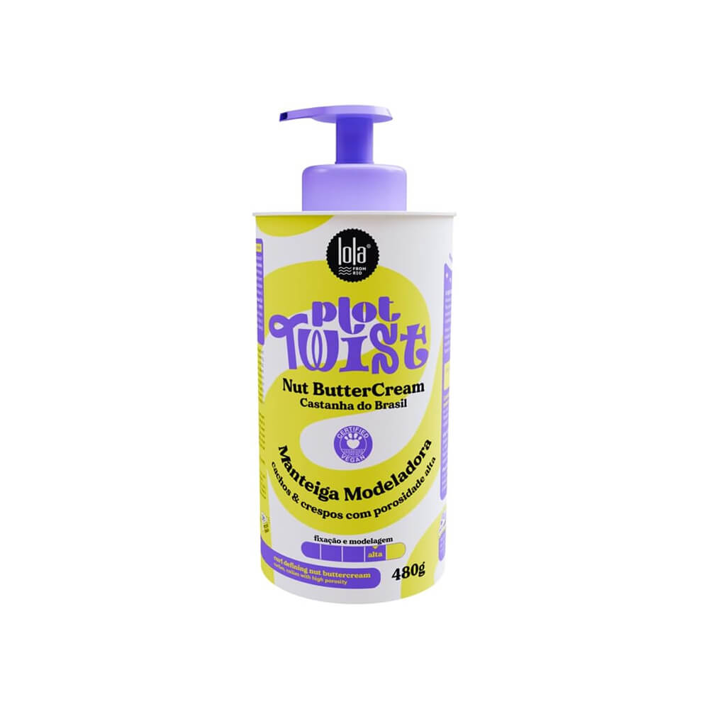 Encontraproduto.com.br - Manteiga Modeladora 480g Plot Twist Nut Butter Cream - Lola