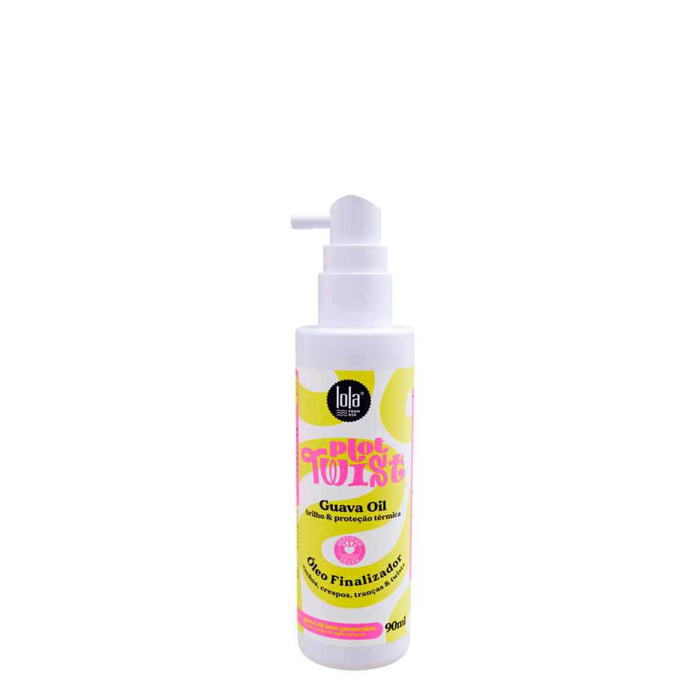 Encontraproduto.com.br - Oleo Finalizador 90ml Plot Twist Guava Oil - Lola