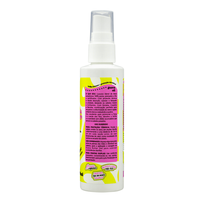 Encontraproduto.com.br - Oleo Finalizador 90ml Plot Twist Guava Oil - Lola