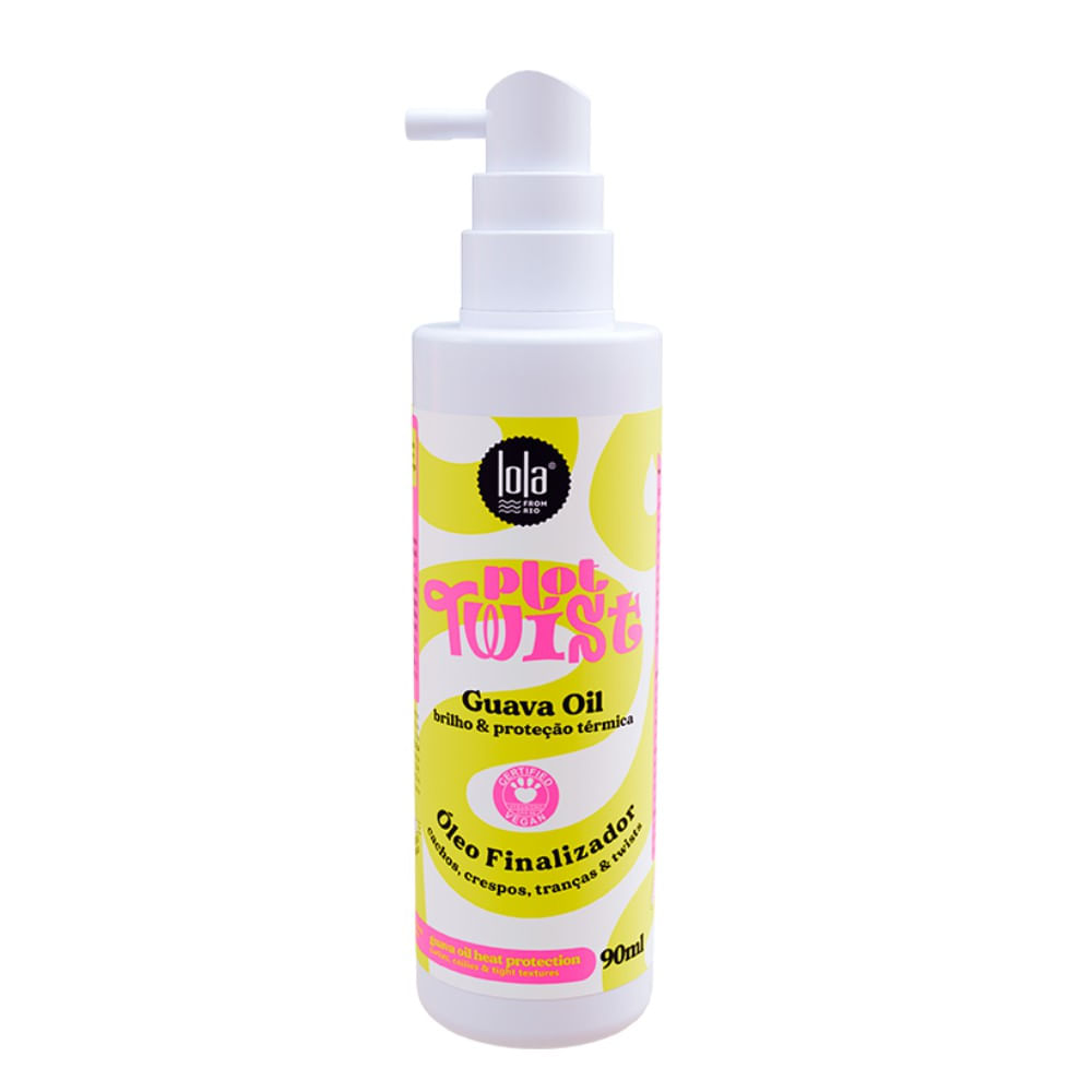 Encontraproduto.com.br - Oleo Finalizador 90ml Plot Twist Guava Oil - Lola