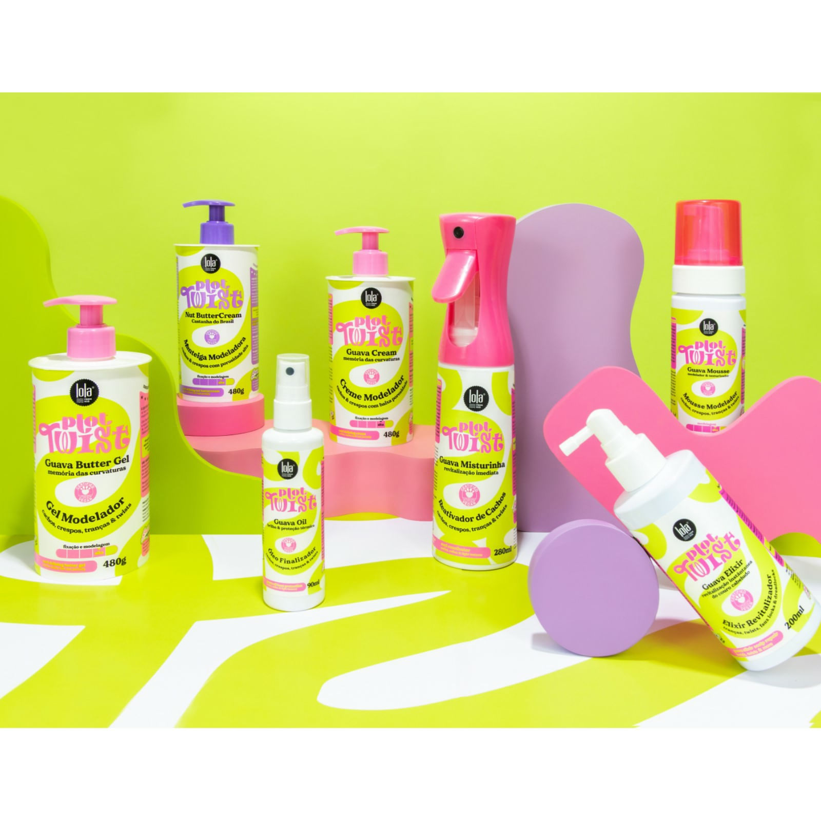 Encontraproduto.com.br - Oleo Finalizador 90ml Plot Twist Guava Oil - Lola