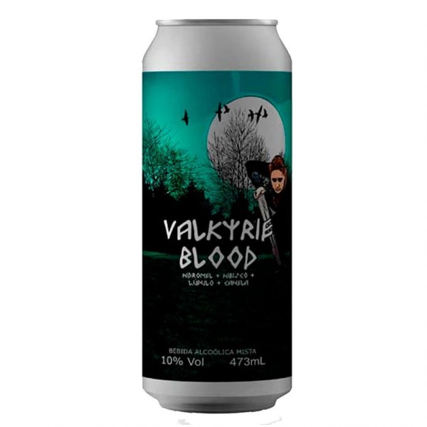 Encontraproduto.com.br - Hidromel Valkyrie Blood - Daemon Brew - 473ml - 8 Pack