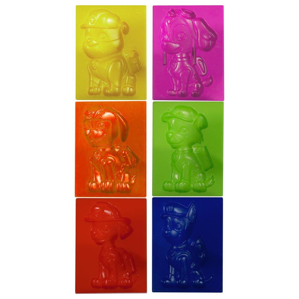 Encontraproduto.com.br - Patrulha Canina Massinha Kit Com 6 Potes - Sunny 1371