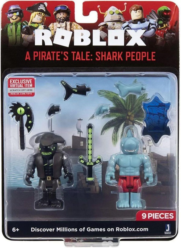 Encontraproduto.com.br - Roblox Game Pack Action a Pirates Tale:Shark People 2212