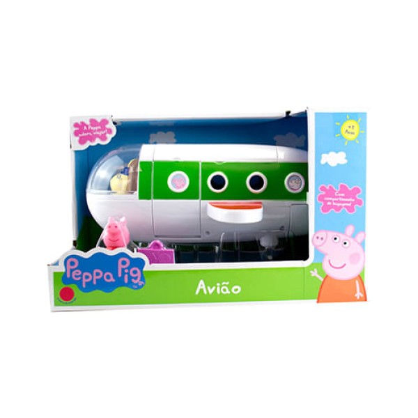Encontraproduto.com.br - Brinquedos Aviao da Peppa com Boneca SUNNY 2308