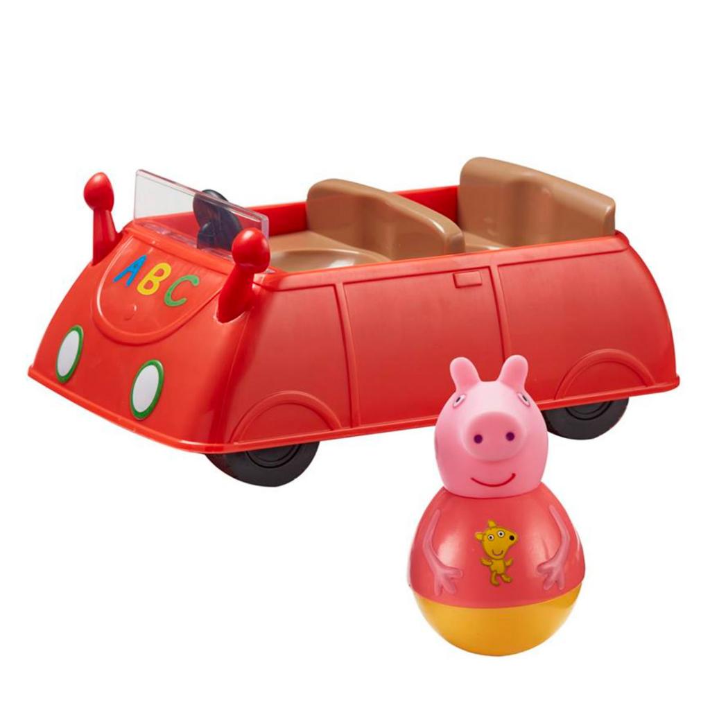 Encontraproduto.com.br - Carro Familia Peppa Pig com Peppa Weebles - Peppa Pig