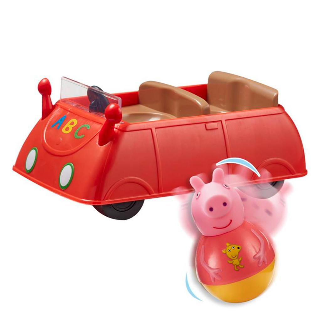 Encontraproduto.com.br - Carro Familia Peppa Pig com Peppa Weebles - Peppa Pig