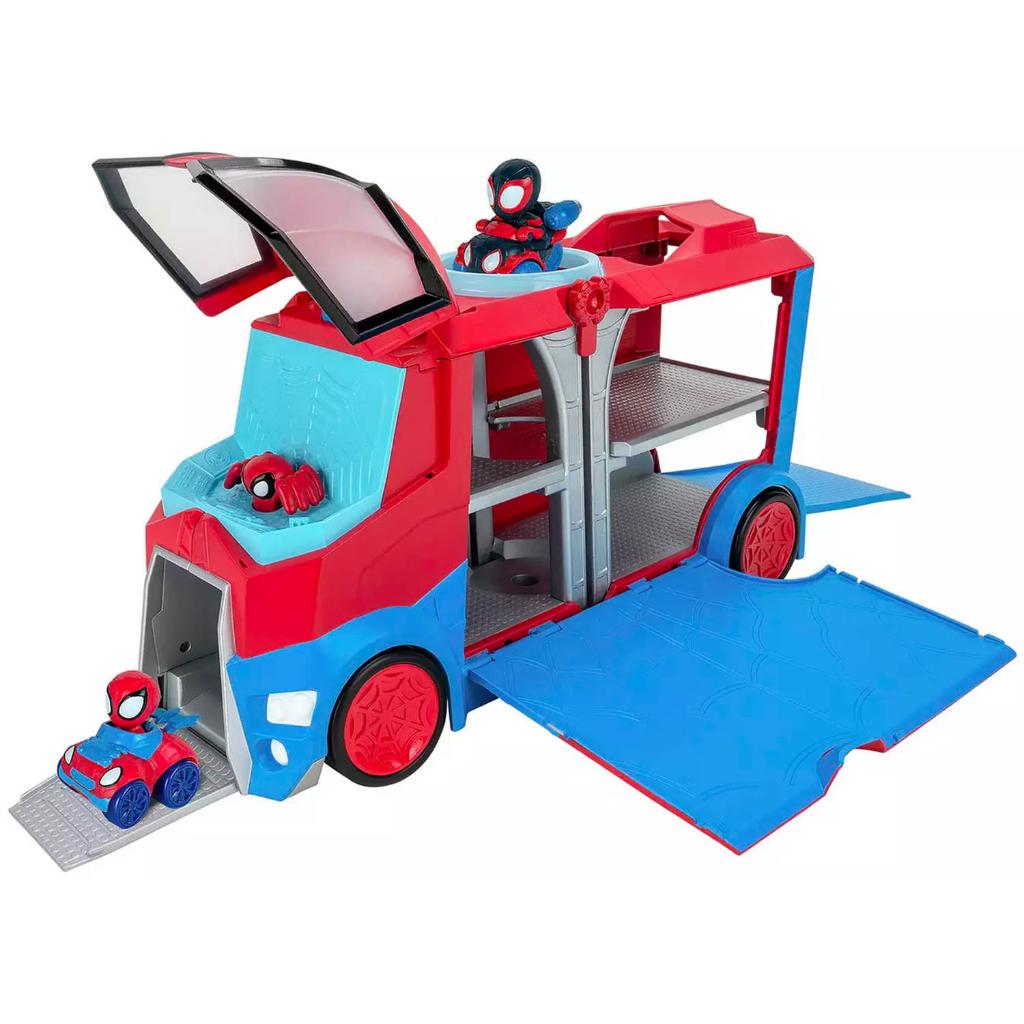 Encontraproduto.com.br - Veículo Transporter - Marvel - Homem-Aranha - Spidey - Sunny