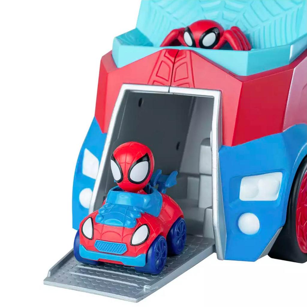 Encontraproduto.com.br - Veículo Transporter - Marvel - Homem-Aranha - Spidey - Sunny
