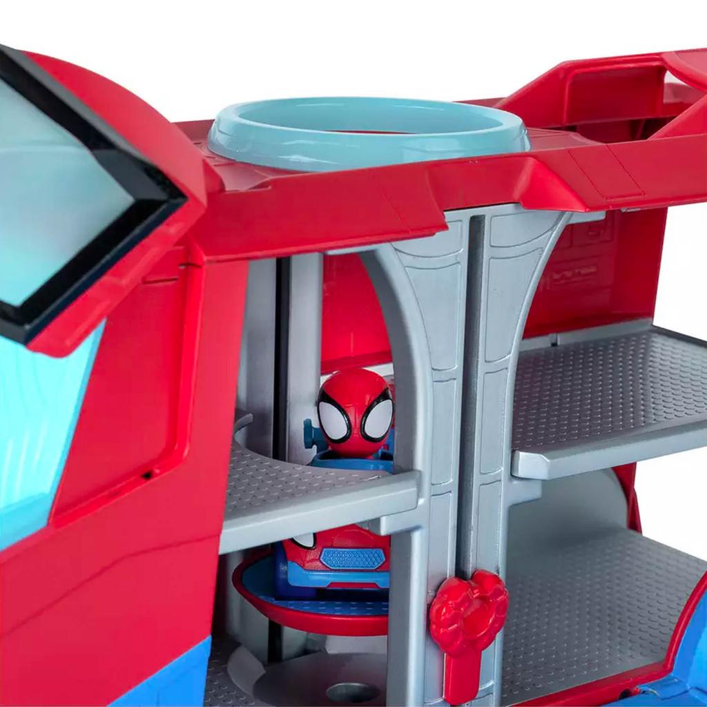 Encontraproduto.com.br - Veículo Transporter - Marvel - Homem-Aranha - Spidey - Sunny
