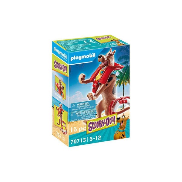 Encontraproduto.com.br - Playmobil - Scooby Salva Vidas - Scooby-Doo! - 70713