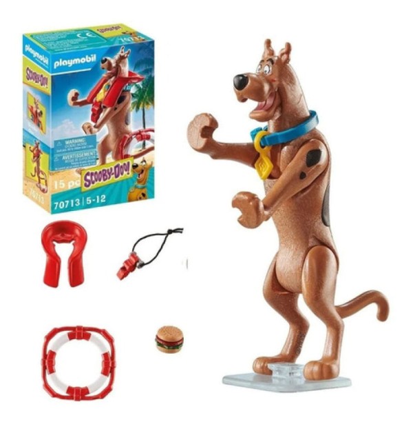 Encontraproduto.com.br - Playmobil - Scooby Salva Vidas - Scooby-Doo! - 70713