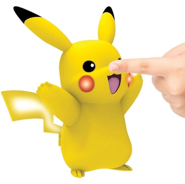 Encontraproduto.com.br - Pokémon Meu Parceiro - Pikachu com Luz e Som - Sunny