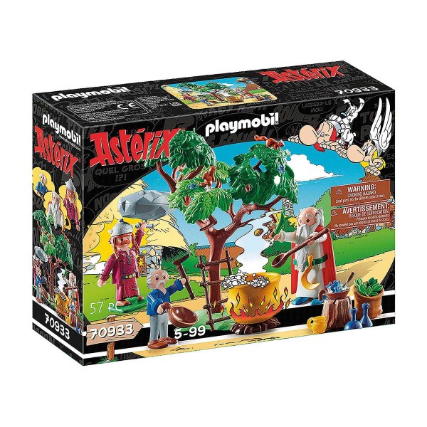 Playmobil - Getafix Com O Caldeirão Da Poção Mágica - Asterix - 70933