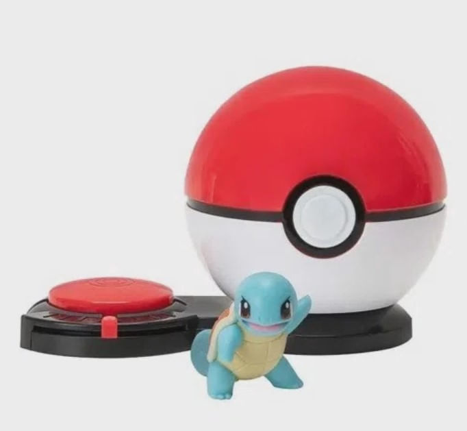 Encontraproduto.com.br - Mini Figuras e Acessórios - Pokémon - Ataque Surpresa - Squirtle e Jigglypuff - Sunny