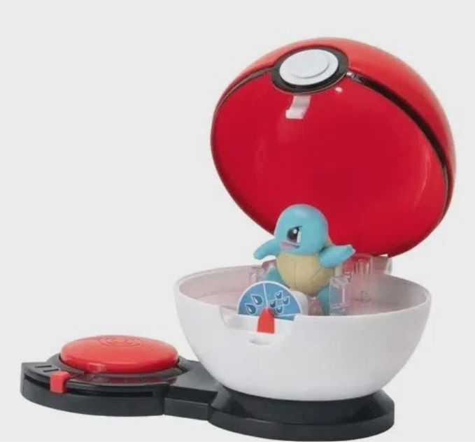 Encontraproduto.com.br - Mini Figuras e Acessórios - Pokémon - Ataque Surpresa - Squirtle e Jigglypuff - Sunny