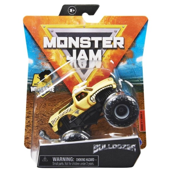 Encontraproduto.com.br - Carro Monster Jam Wheelie Bar 1:64 - Sunny