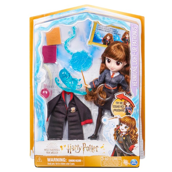 Encontraproduto.com.br - Boneca Harry Potter - Hermione e Patrono c/ Luz Sunny 2828