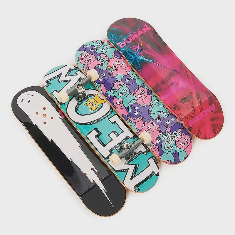 Encontraproduto.com.br - Tech Deck Skate de Dedo Pack c/ 4 Skates Finesse Skateboards
