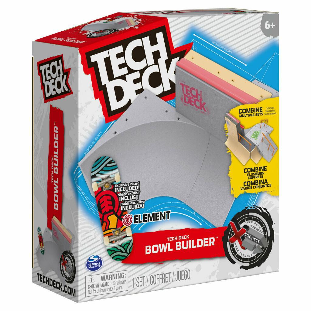 Encontraproduto.com.br - Tech Deck - Skate De Dedo E Rampa Park - Sunny - Flip N Grind - Coral - Cores Sortidas