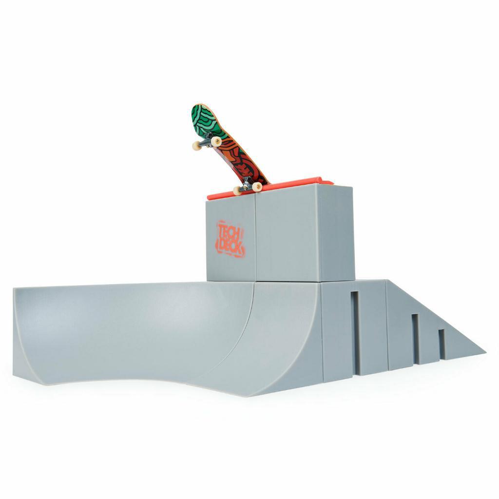 Encontraproduto.com.br - Tech Deck - Skate De Dedo E Rampa Park - Sunny - Flip N Grind - Coral - Cores Sortidas