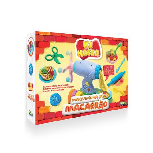Encontraproduto.com.br - Massa Para Modelar Criativa Maquininha De Macarrao
