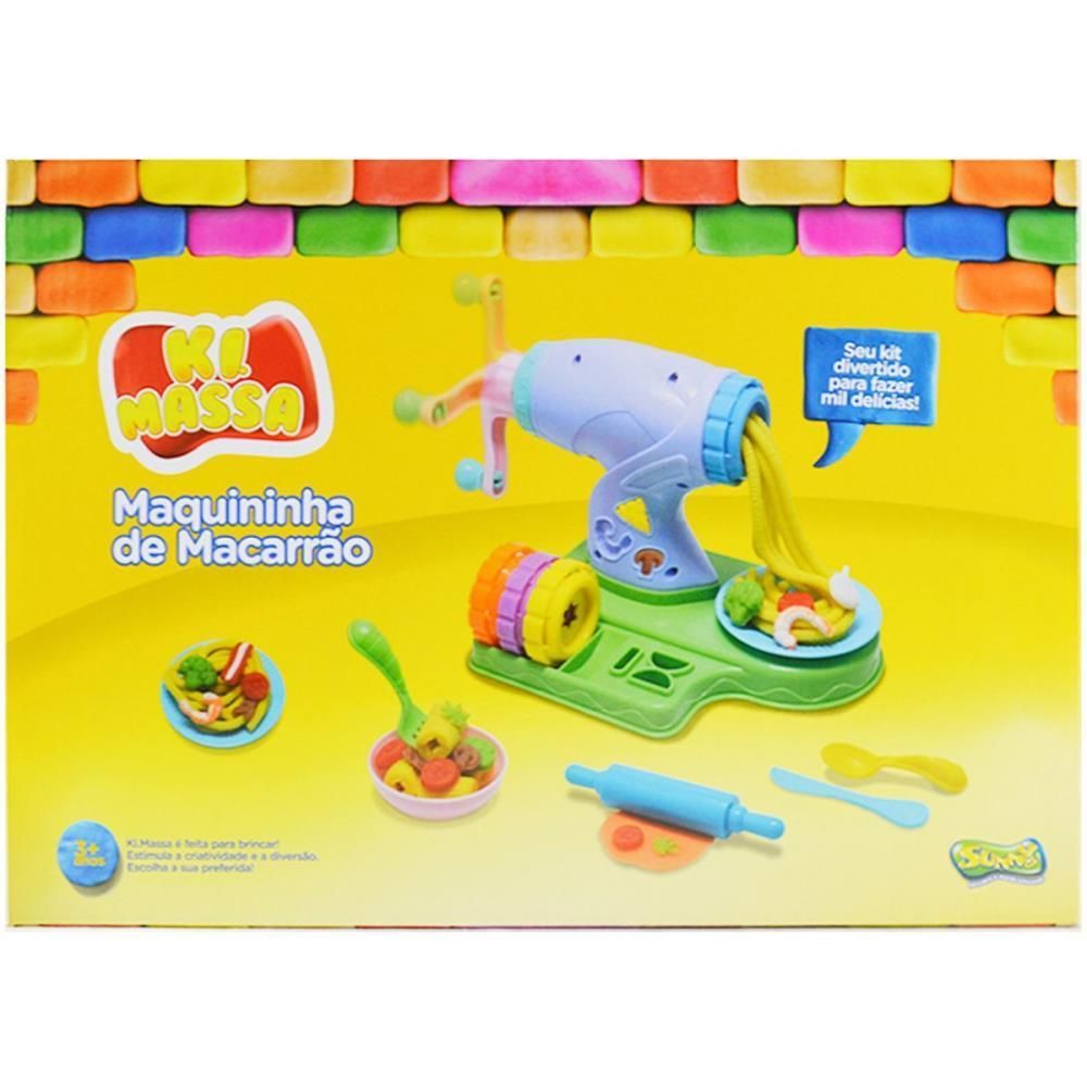 Encontraproduto.com.br - Massa Para Modelar Criativa Maquininha De Macarrao