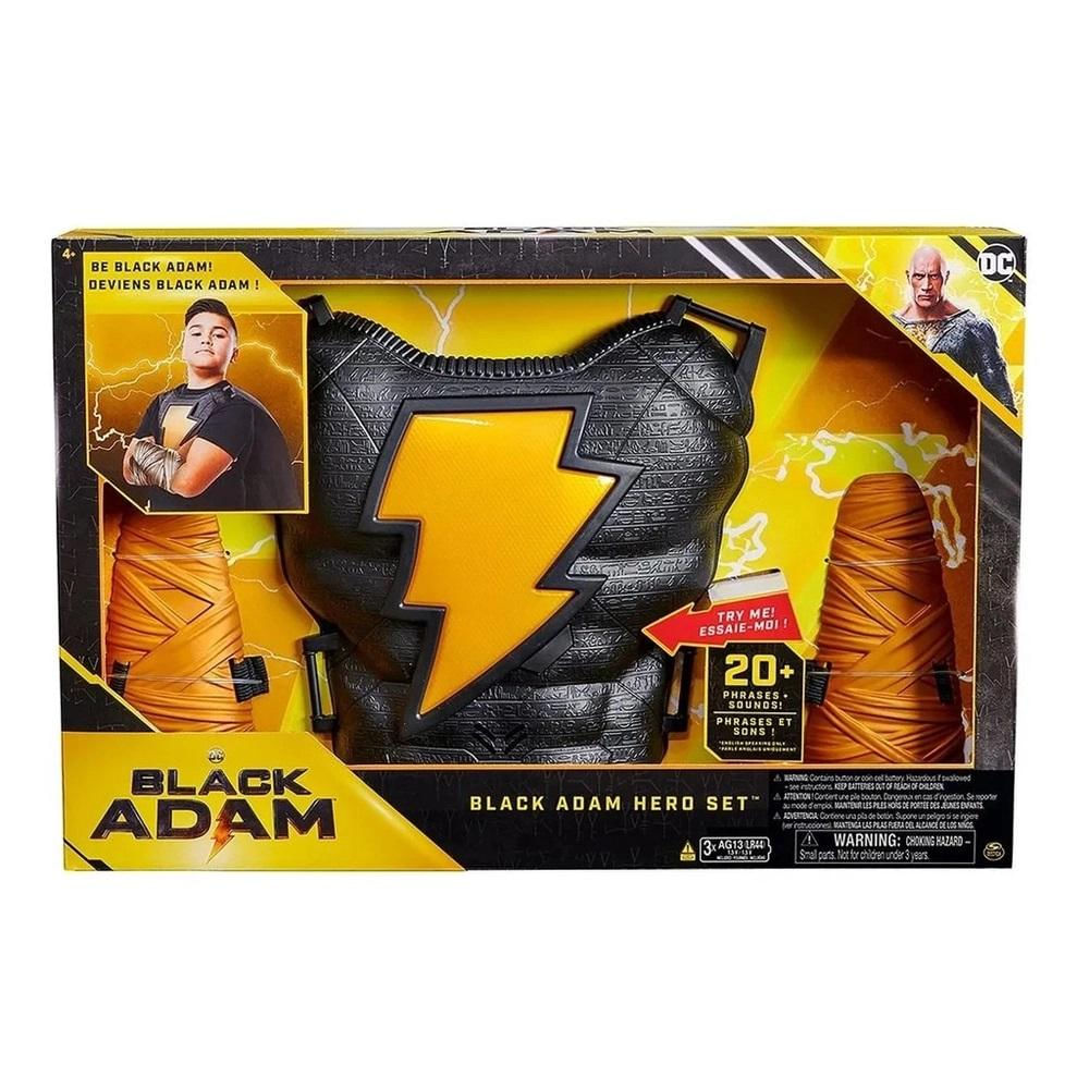 Conjunto de Acessórios - DC - Black Adam - Hero Set - Roleplay Deluxe - Sunny