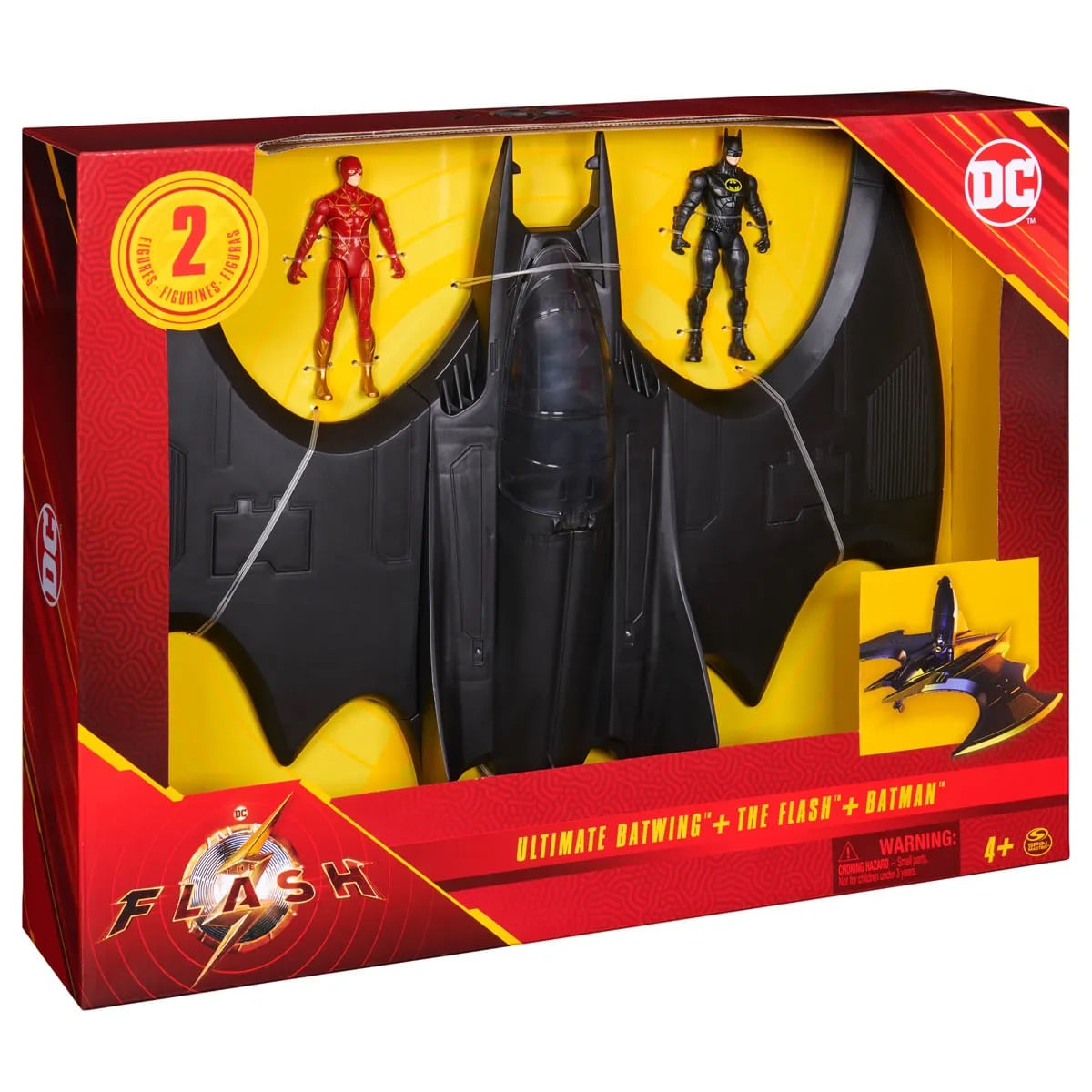 Carro - Flash Com Batman e Veiculo (3416) SUNNY