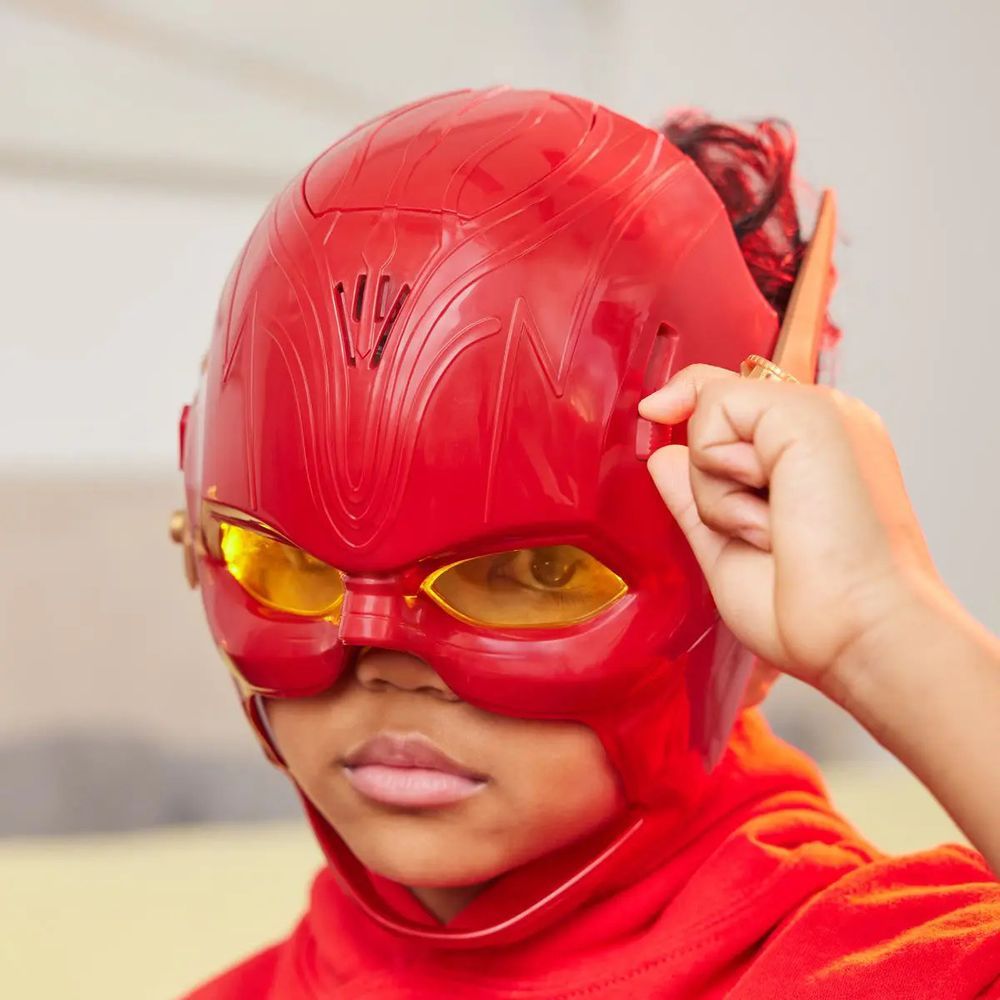 Encontraproduto.com.br - Máscara Do Flash Com Anel, Luz E Som Dc Comics 003418