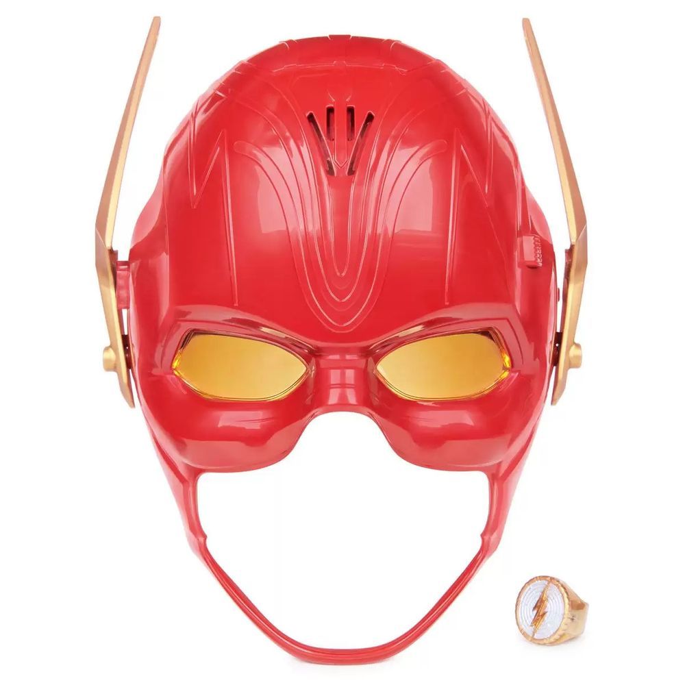 Encontraproduto.com.br - Máscara Do Flash Com Anel, Luz E Som Dc Comics 003418