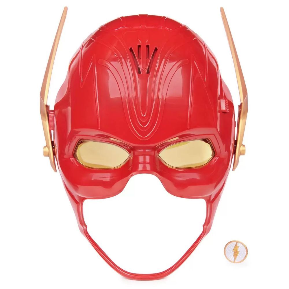 Encontraproduto.com.br - Máscara Do Flash Com Anel, Luz E Som Dc Comics 003418