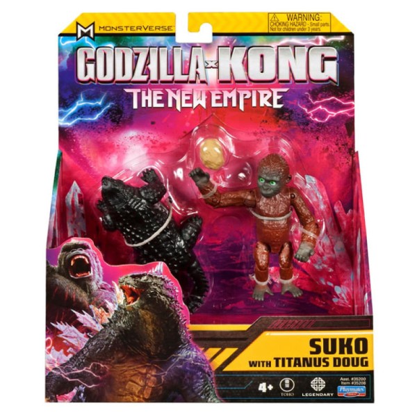 Encontraproduto.com.br - Boneco Godzilla vs Kong The New Empire Giant Suko