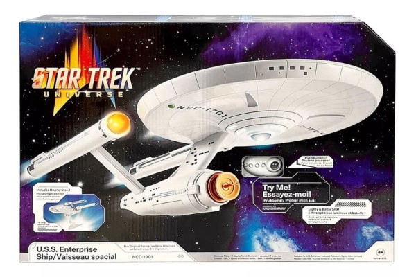 Encontraproduto.com.br - Star Trek Nave Espacial Com Luz e Som  Enterprise Sunny 3560