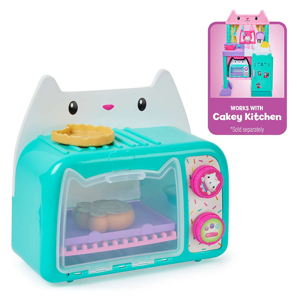 Encontraproduto.com.br - Conjunto - Forno Para Elaborar Criacoes com Cakey - Gabbys Dollhouse SUNNY