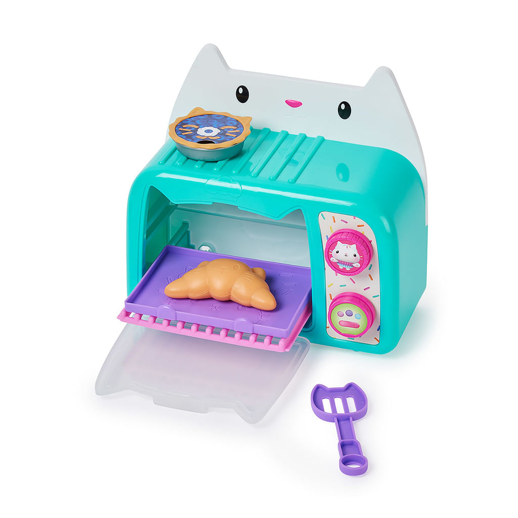 Encontraproduto.com.br - Conjunto - Forno Para Elaborar Criacoes com Cakey - Gabbys Dollhouse SUNNY