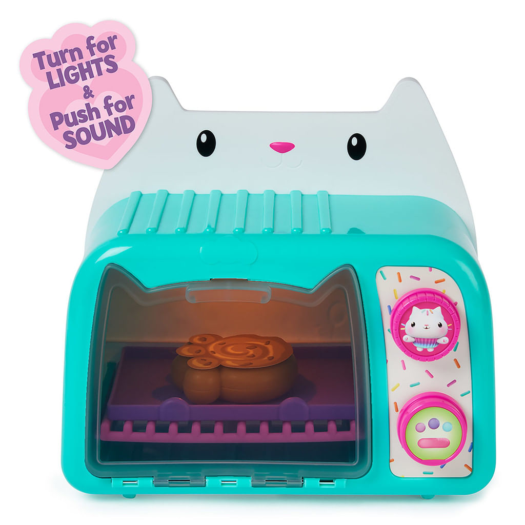 Encontraproduto.com.br - Conjunto - Forno Para Elaborar Criacoes com Cakey - Gabbys Dollhouse SUNNY