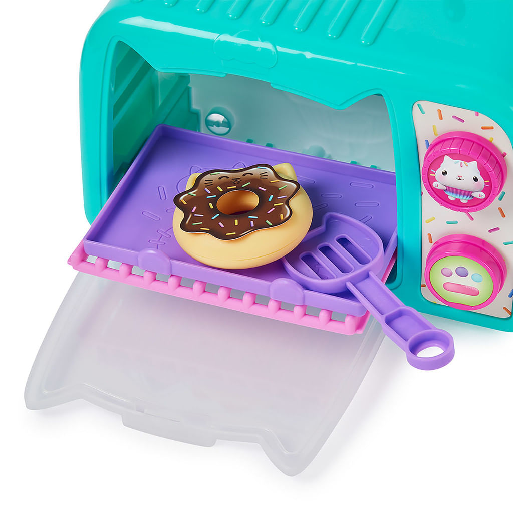 Encontraproduto.com.br - Conjunto - Forno Para Elaborar Criacoes com Cakey - Gabbys Dollhouse SUNNY