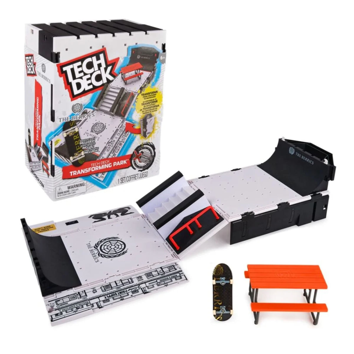 Encontraproduto.com.br - TECH DECK PLAYSET SKATEPARK BERRICS SUNNY