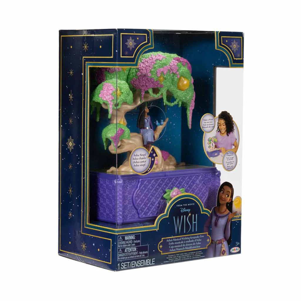 Encontraproduto.com.br - Caixinha De Joias Musical - Arvore Dos Desejos Com Luz E Sons - Wish - Sunny