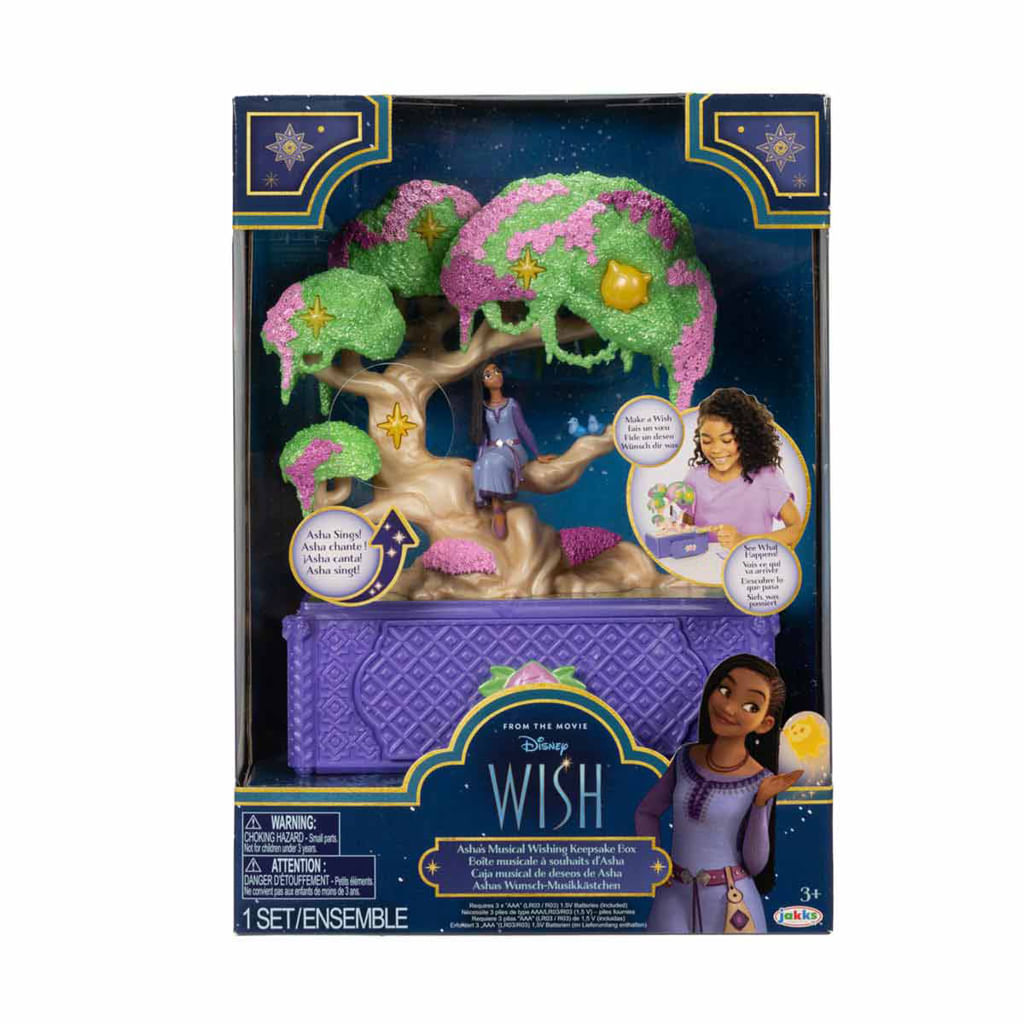 Encontraproduto.com.br - Caixinha De Joias Musical - Arvore Dos Desejos Com Luz E Sons - Wish - Sunny