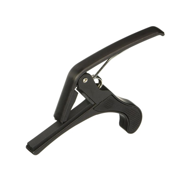 Capotraste Dolphin para Violão/Guitarra Preta com Haste Longa