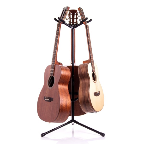 Encontraproduto.com.br - Suporte Nomad Triplo para Guitarra/Baixo/Violão com Regulagem de Altura